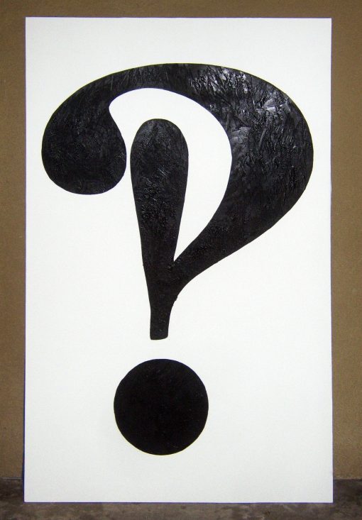 Interrobang painting